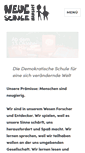Mobile Screenshot of neue-schule-hamburg.org