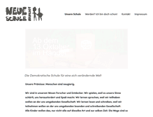 Tablet Screenshot of neue-schule-hamburg.org